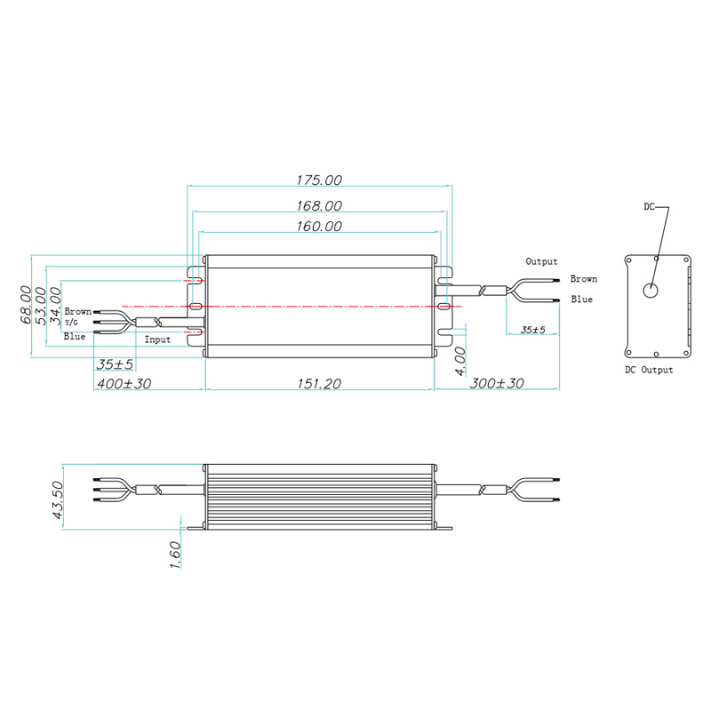 200W Non-isolated LED driver